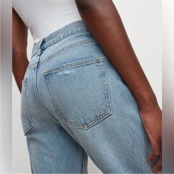 AllSaints April Boys Crop Jean in Indigo Size 24 - Picture 4 of 11